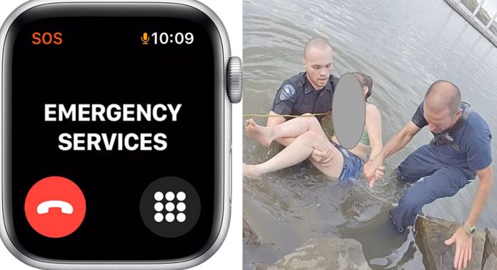 Wanita tersepit di celah batu semasa berenang terselamat kerana Apple Watch!